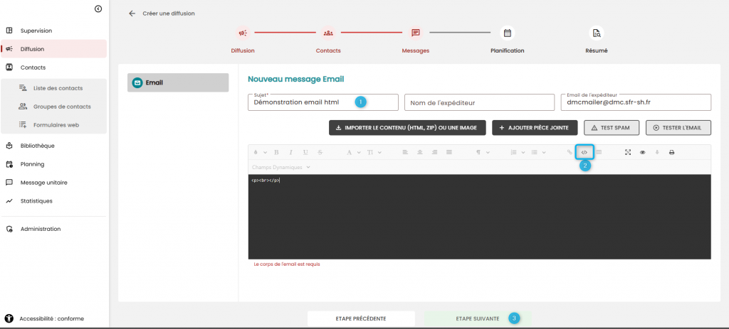 cette image montre comment cliquer sur code source