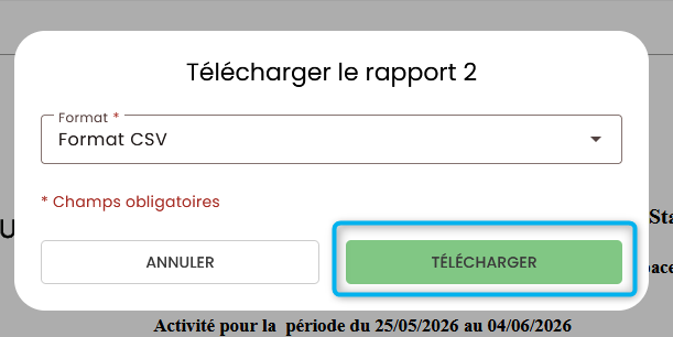 visualisation du bouton t&eacute;l&eacute;charger